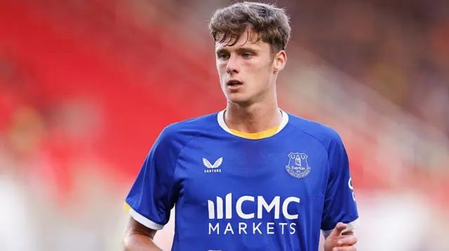 Harrison Armstrong of Everton during the pre-season friendly