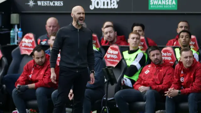 Swansea City head coach Luke Williams