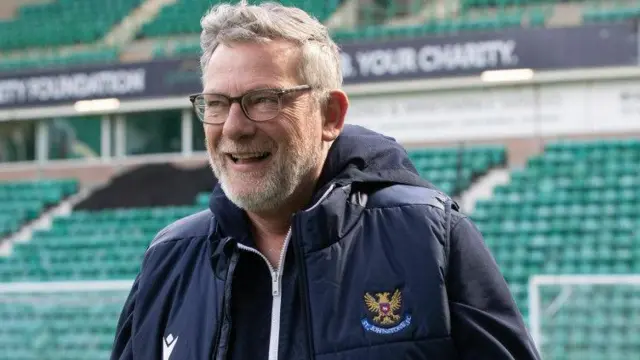 St Johnstone manager Craig Levein