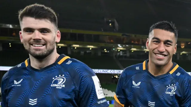 Harry Byrne and Rieko Ioane