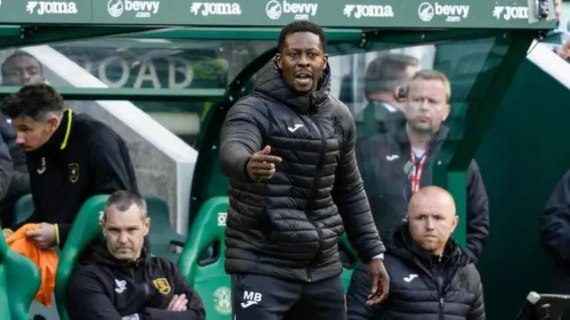 Livingston manager Marvin Bartley