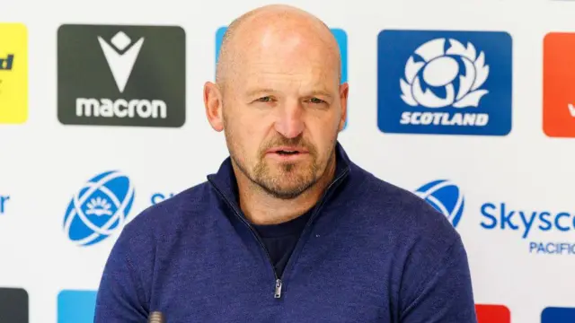 Scotland head coach Gregor Townsend