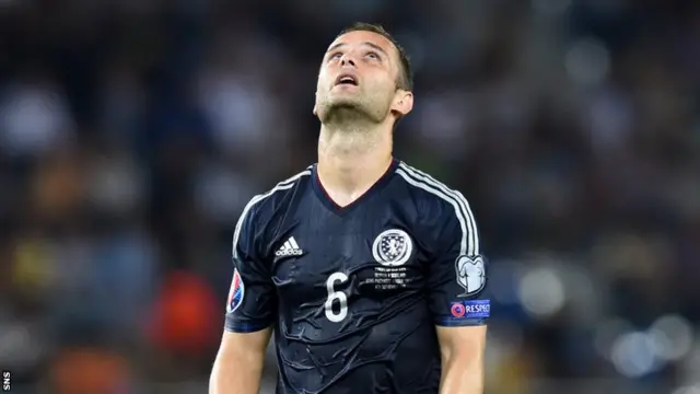 Scotland striker Shaun Maloney