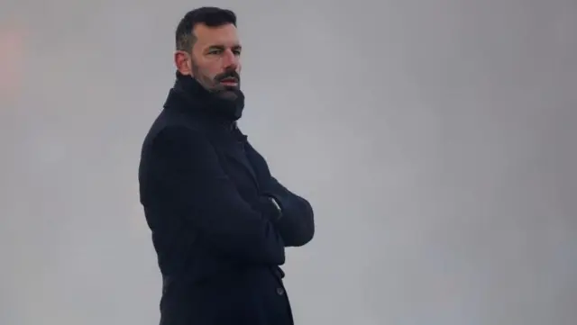 Ruud van Nistelrooy with arms folded