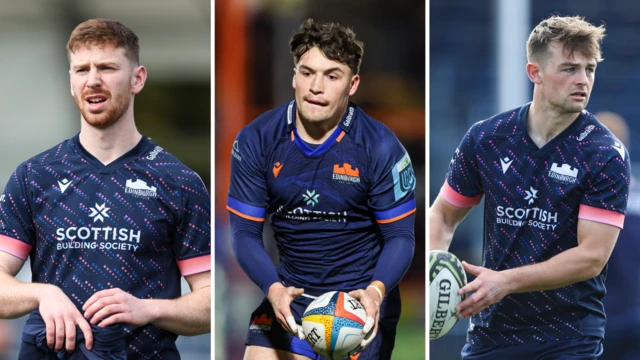Edinburgh trio Ben Healy, Cammy Scott and Ross Thompson