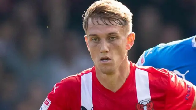 Ethan Galbraith scored twice for Leyton Orient at Stockport