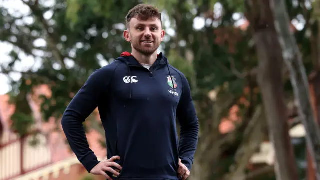 Hugo Keenan will make his first start for the Lions on Wednesday