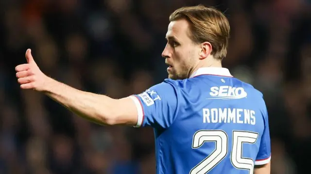 Rangers defender Tuur Rommens