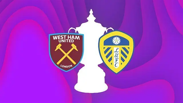 West Ham v Leeds FA Cup graphic