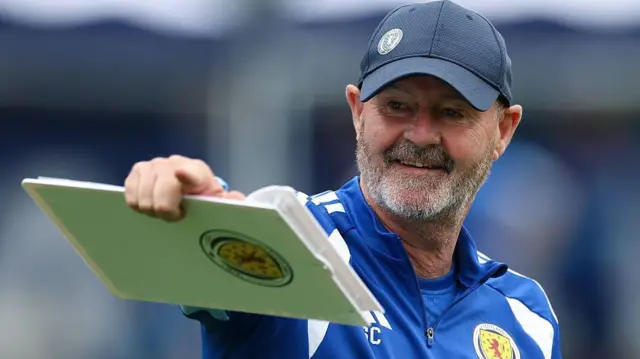 Scotland head coach Steve Clarke