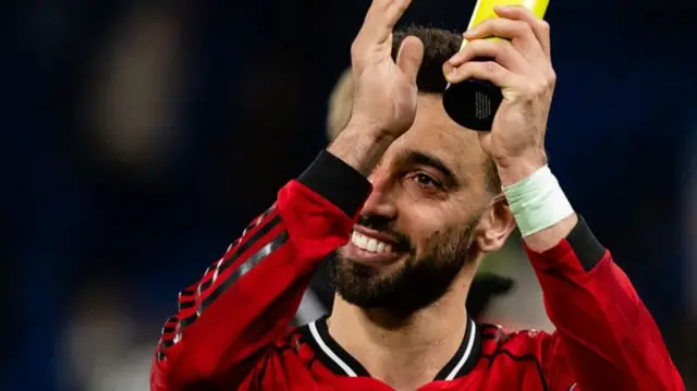 Manchester United skipper Bruno Fernandes