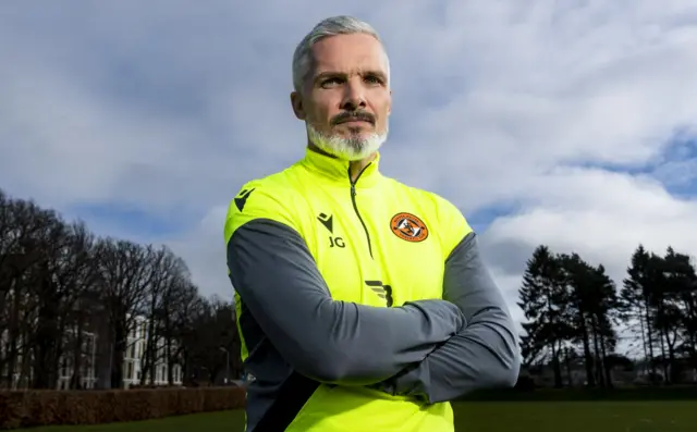 Dundee United manager Jim Goodwin