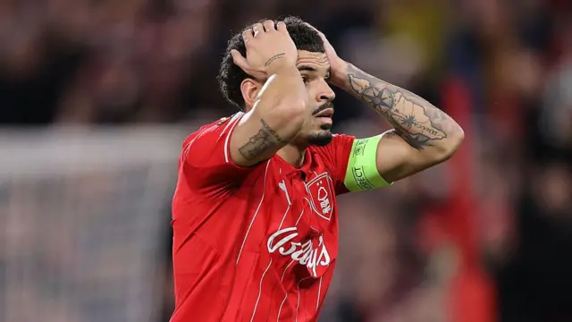 Nottingham Forest player Morgan Gibbs-White