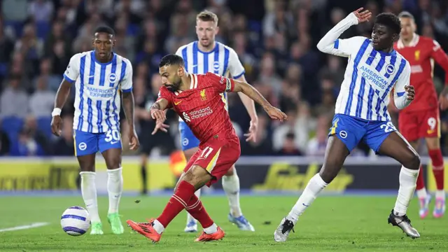 Mohamed Salah of Liverpool
