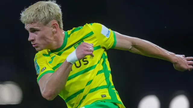 Przemyslaw Placheta in action for Norwich earlier this season