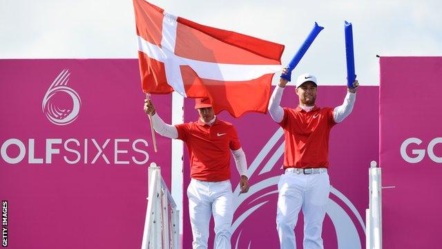 Thorbjorn Olesen and Lucas Bjerregaard