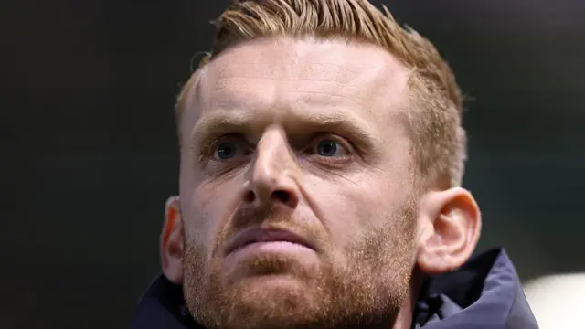 Watford manager Ed Still looks on