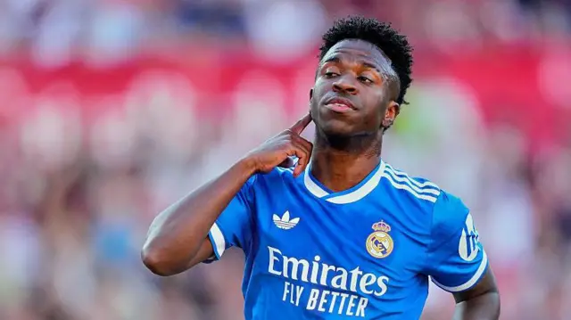 Real Madrid winger Vinicius Junior