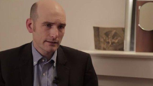 Video grab: Journalist Nicolas Henin