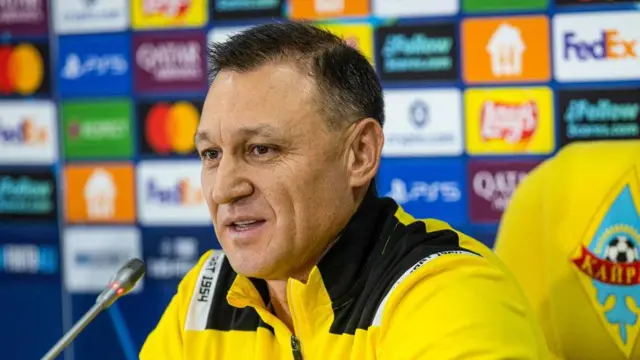 Kairat Almaty head coach Rafael Urazbakhtin