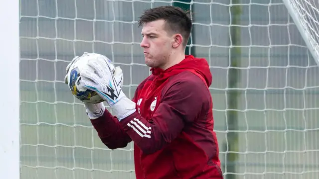 Aberdeen keeper Tom Ritchie