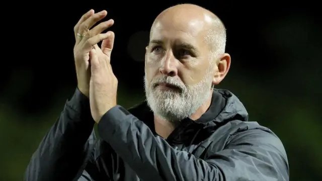 Larne interim manager Gary Haveron