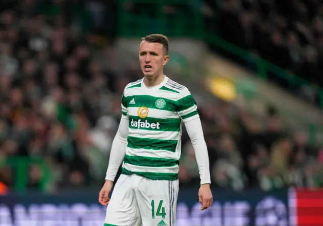 David Turnbull in action for Celtic