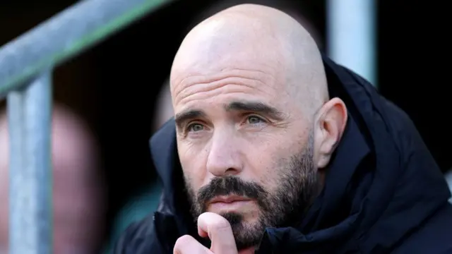 Enzo Maresca, Manager of Leicester City, looks on prior to the Sky Bet Championship match between Bristol City and Leicester City at Ashton Gate on March 29, 2024