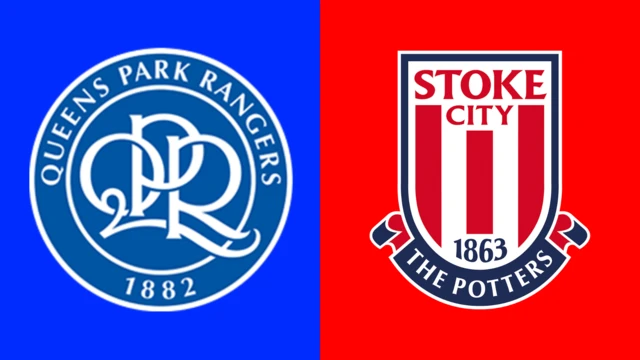 QPR and Stoke City's club badges