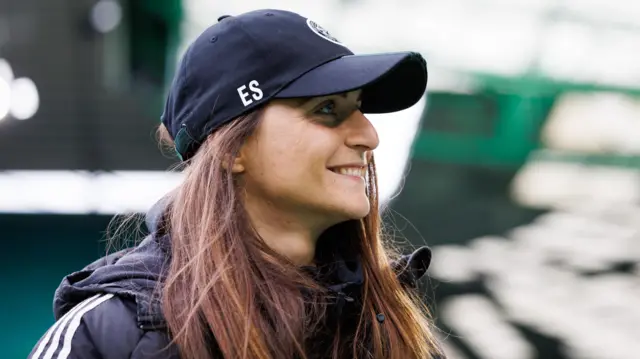 Celtic manager Elena Sadiku