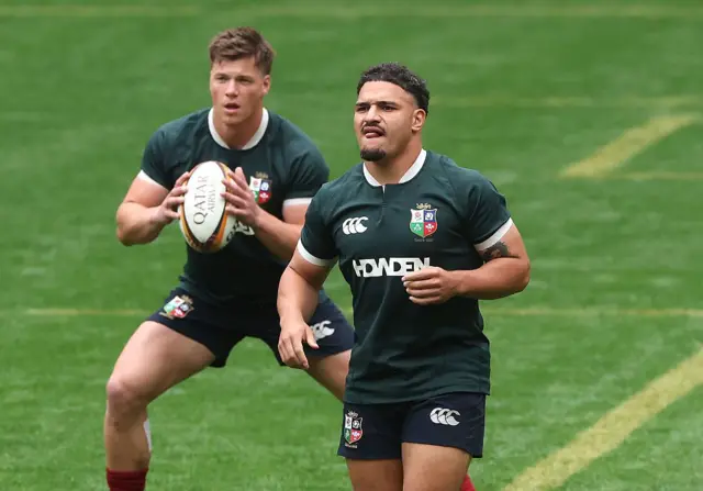 Sione Tuipulotu and Huw Jones