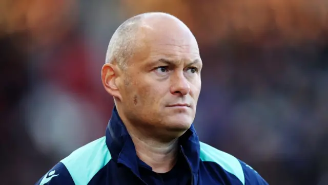 Stoke City's former manager Alex Neil.