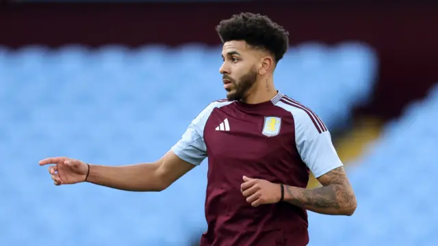 Thierry Katsukunya in action for Aston Villa