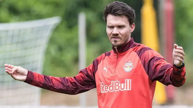 RB Salzburg head coach Danny Rohl