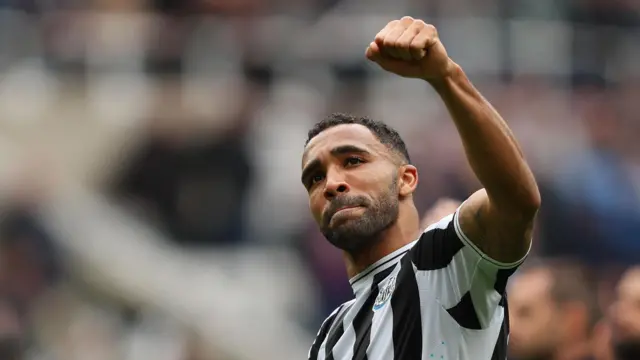 Callum Wilson in action for Newcastle