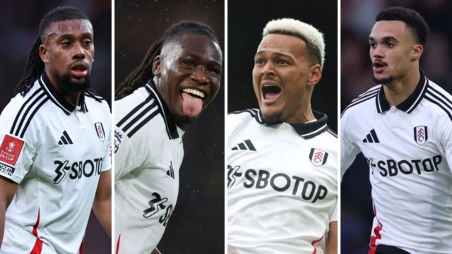 Alex Iwobi, Calvin Bassey, Rodrigo Muniz and Antonee Robinson