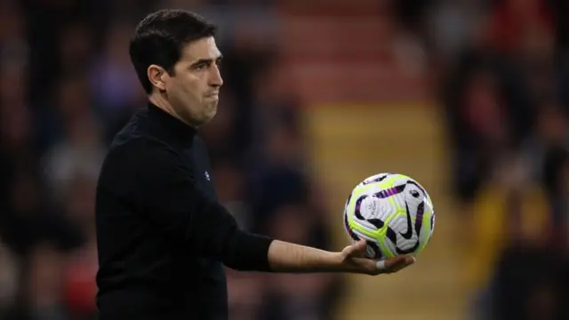 Andoni Iraola managing Bournemouth