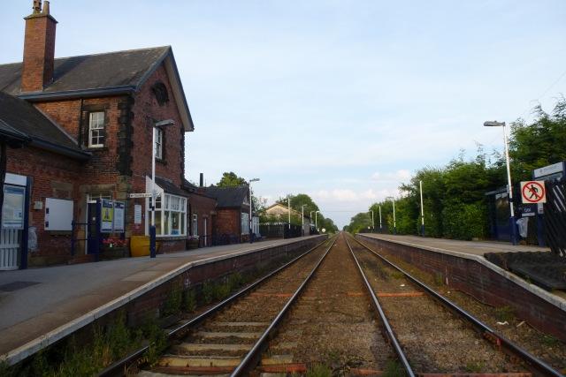 Cattal railway station