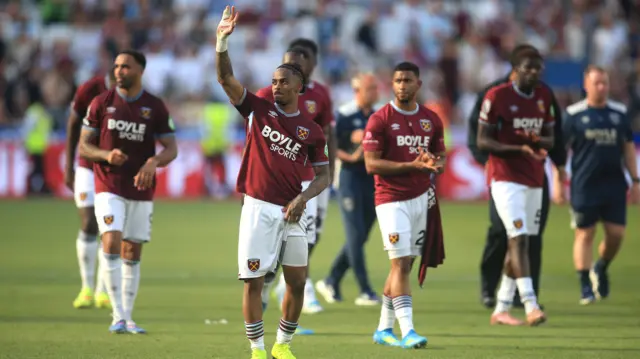 West Ham United players