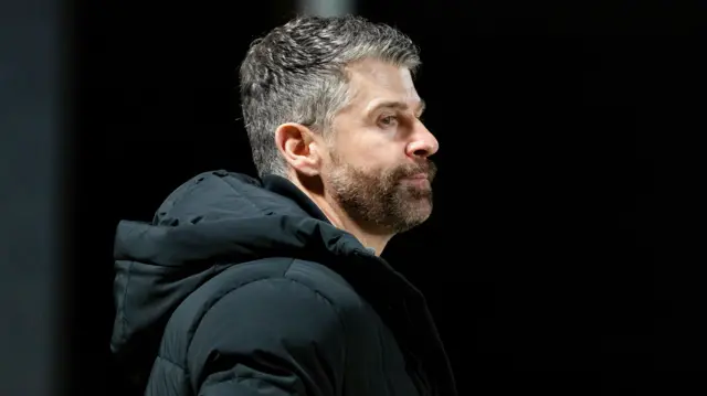 St Mirren manager Stephen Robinson
