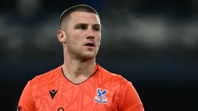 Sam Johnstone looks on for Crystal Palace