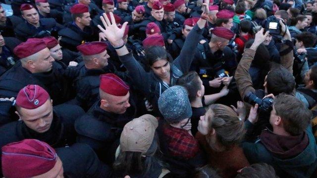 protest Budapest