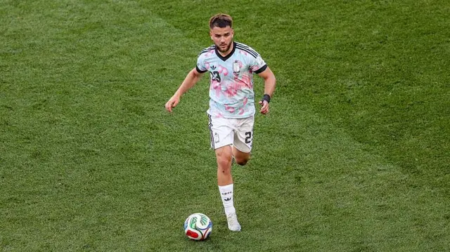 Belgium midfielder Nicolas Raskin