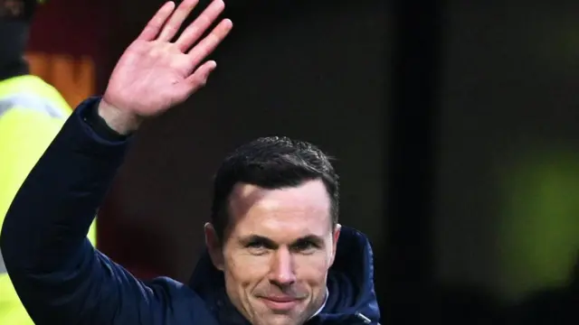 Ross County Manager Don Cowie during a William Hill Premiership match between Motherwell and Ross County at Fir Park