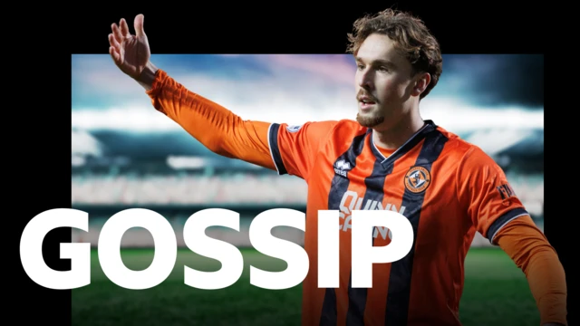 Dundee United striker Nikolaj Moller
