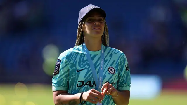 Chelsea goalkeeper Rebecca Spencer