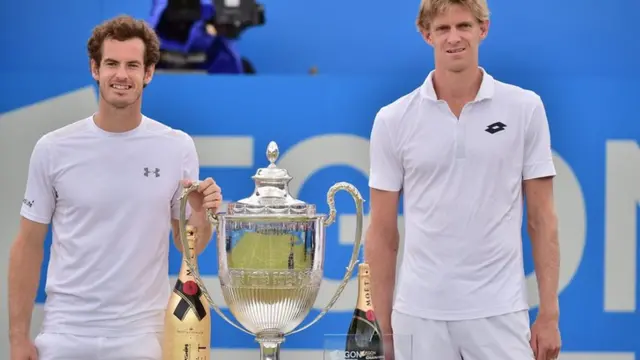 Andy Murray and Kevin Anderson