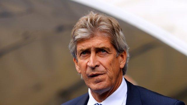 Manchester City boss Manuel Pellegrini