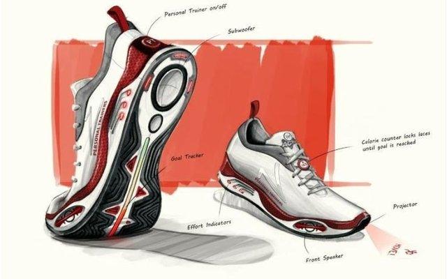 A gym company put out a photo of their 'new invention' - the Personal trainer trainers.