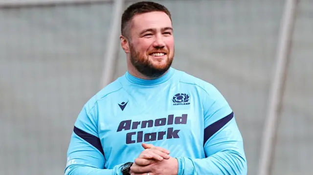Glasgow prop Zander Fagerson has yet to play this season